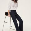 Pablo Pantalon Ancho De Algodon - Casey Marina Pantalones Y Vaqueros