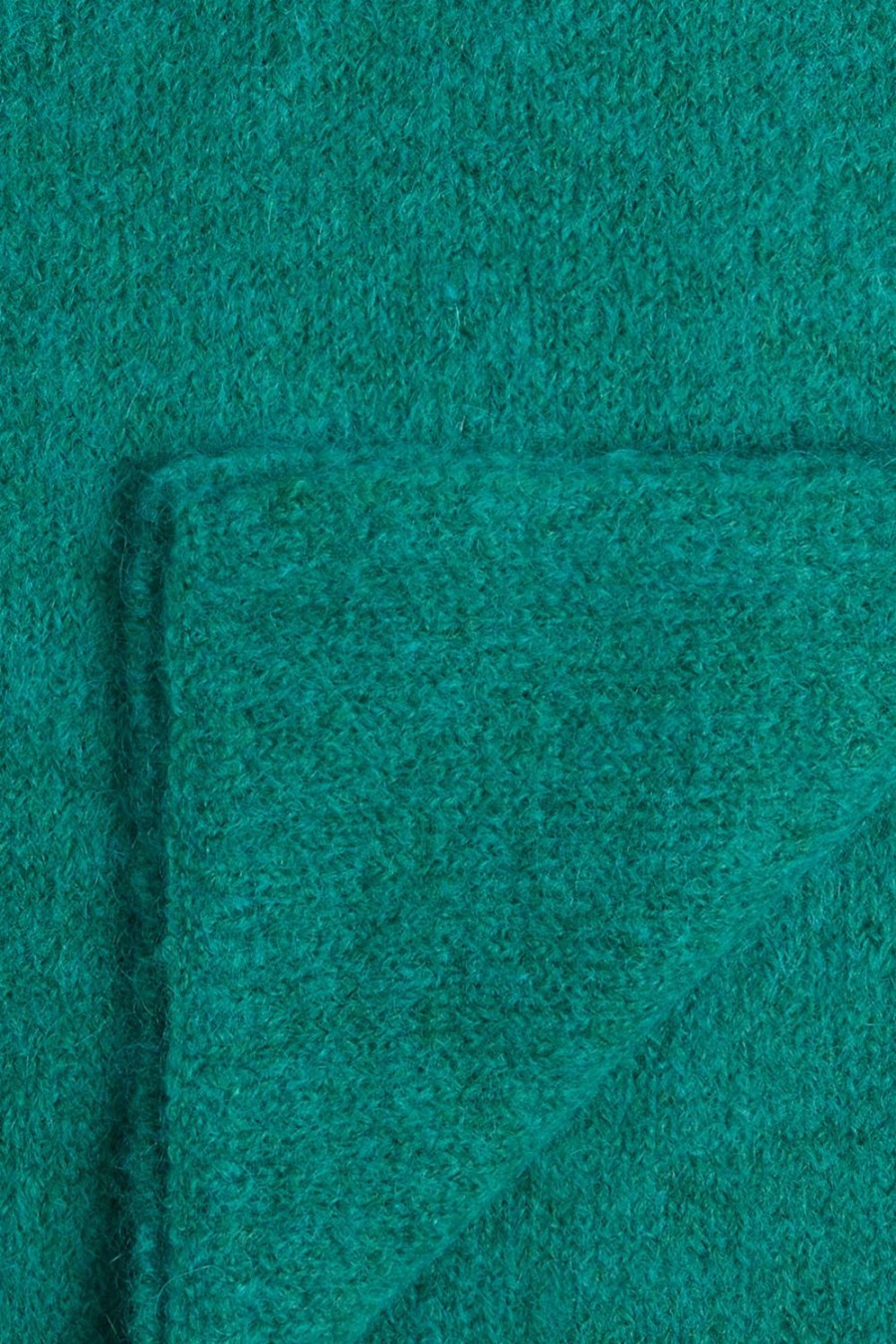 Pablo Bufanda Liso Mohair Melange - Habby Verde Accesorios