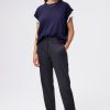 Pablo Pantalon Sastre Recto De Rayas - Jill Marina Pantalones Cortos