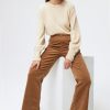 Pablo Pantalon Acampanado De Pana - Antonin Camello Pantalones Cortos