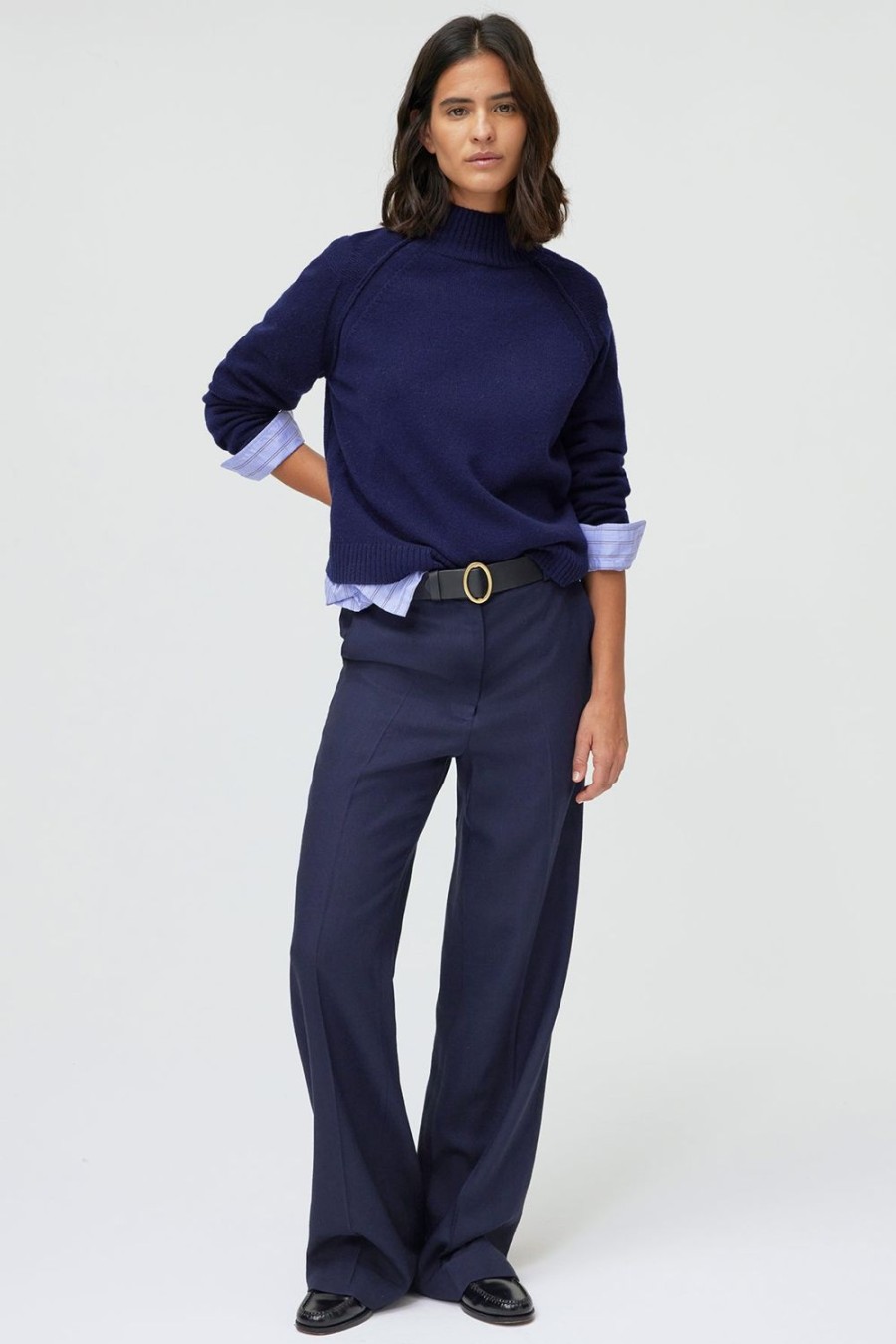 Pablo Jersey De Lana Con Cuello Alto - Nelsy Marina Mallas