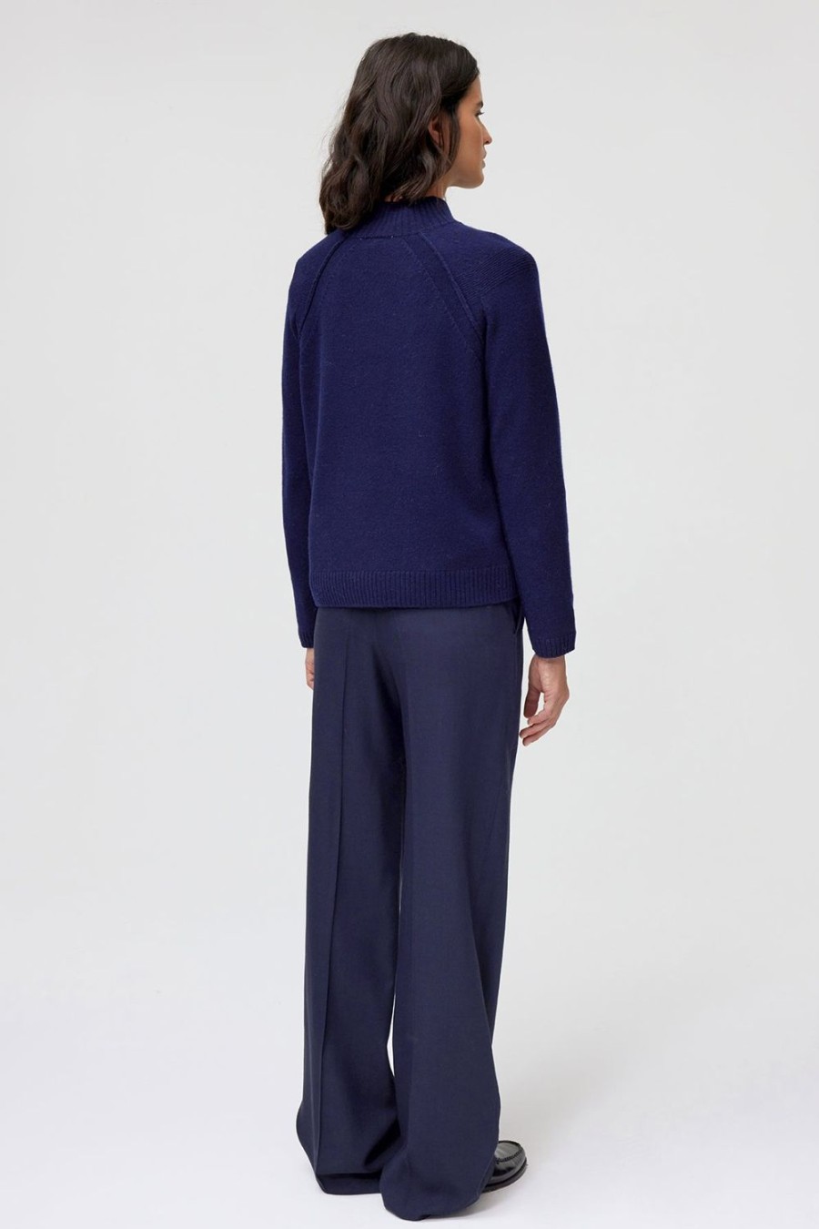 Pablo Jersey De Lana Con Cuello Alto - Nelsy Marina Mallas