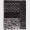 Pablo Bufanda De Lana Con Estampado De Bandana De Patchwork - Hailie Gris Medio Accesorios
