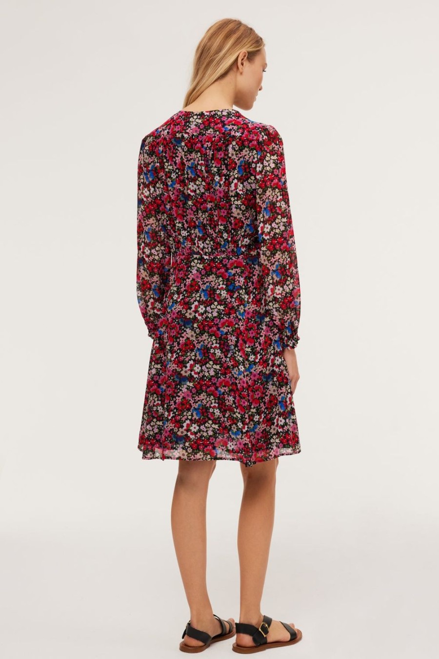 Pablo Vestido Cintree Corto - Elsa Negro Vestidos