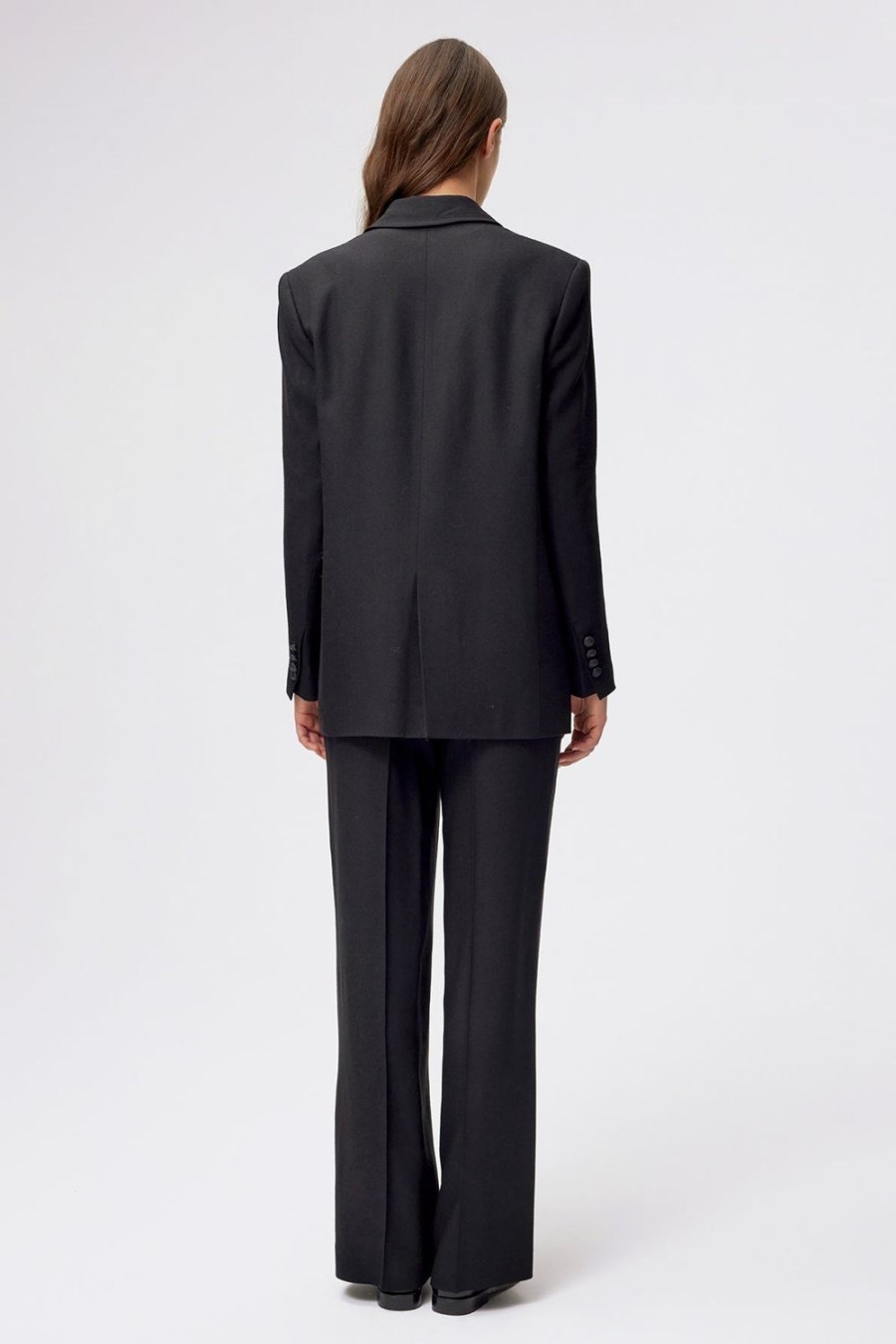 Pablo Chaqueta De Traje Lisa - Verlaine Negro Chaquetas