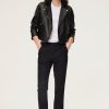 Pablo Pantalones Slim - Jaures Negro Pantalones Y Vaqueros