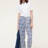 Pablo Pantalon De Algodon Estampado - Cheriane Natural Pantalones Y Vaqueros